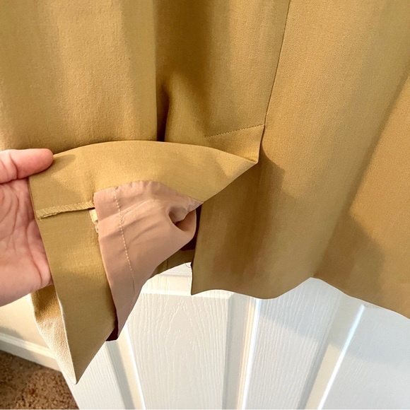 Exclusively for Mary Kay by Twinhill Camel Sleeveless MidLength Sheath Dress 12P - Picture 11 of 11